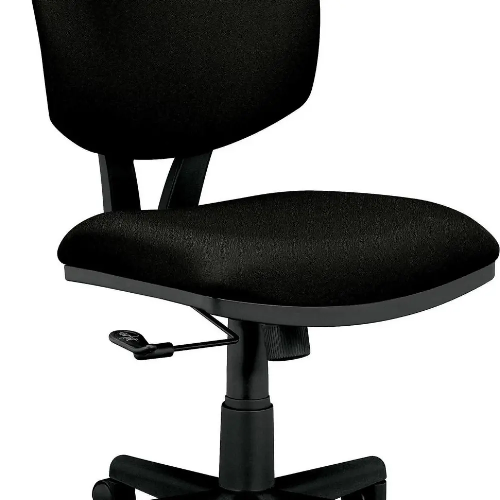 HON Volt Task Chair, Armless, in Black (H5701)