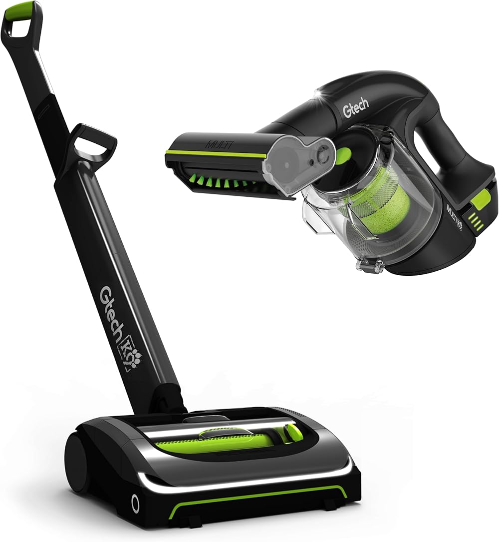 Gtech G - Tech MK 2 K 9 AirRam and Multi Cordless Vacuum Cleaners AirRam MK 2 K 9 and Multi K 9 - AirRam High-Power Cordless Vacuum Cleaner