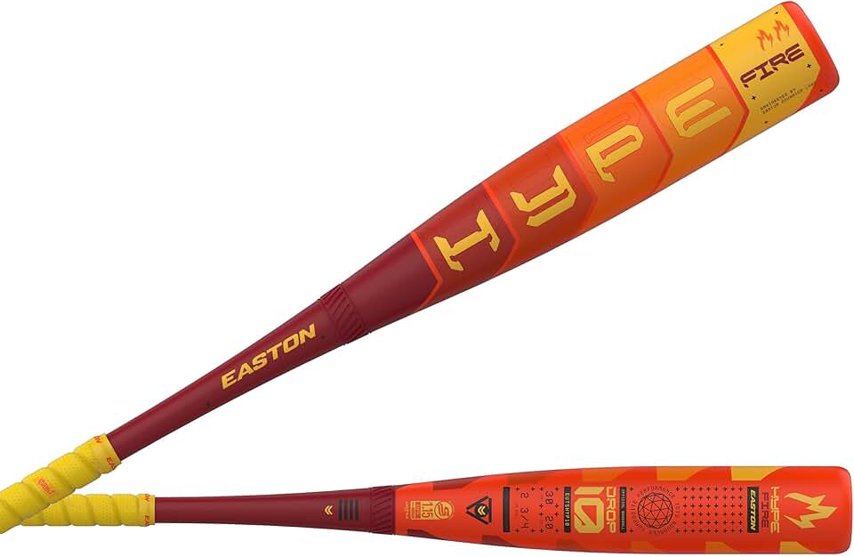 Easton | 2025 | Hype Fire Baseball Bat | USSSA | -5 / -8 / -10 Drop | 2 3/4