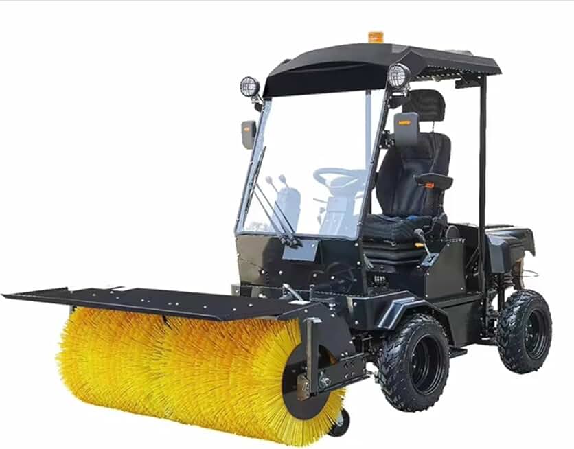 Gasoline Model Driven Snow Sweeping Machine throwers Snow plow