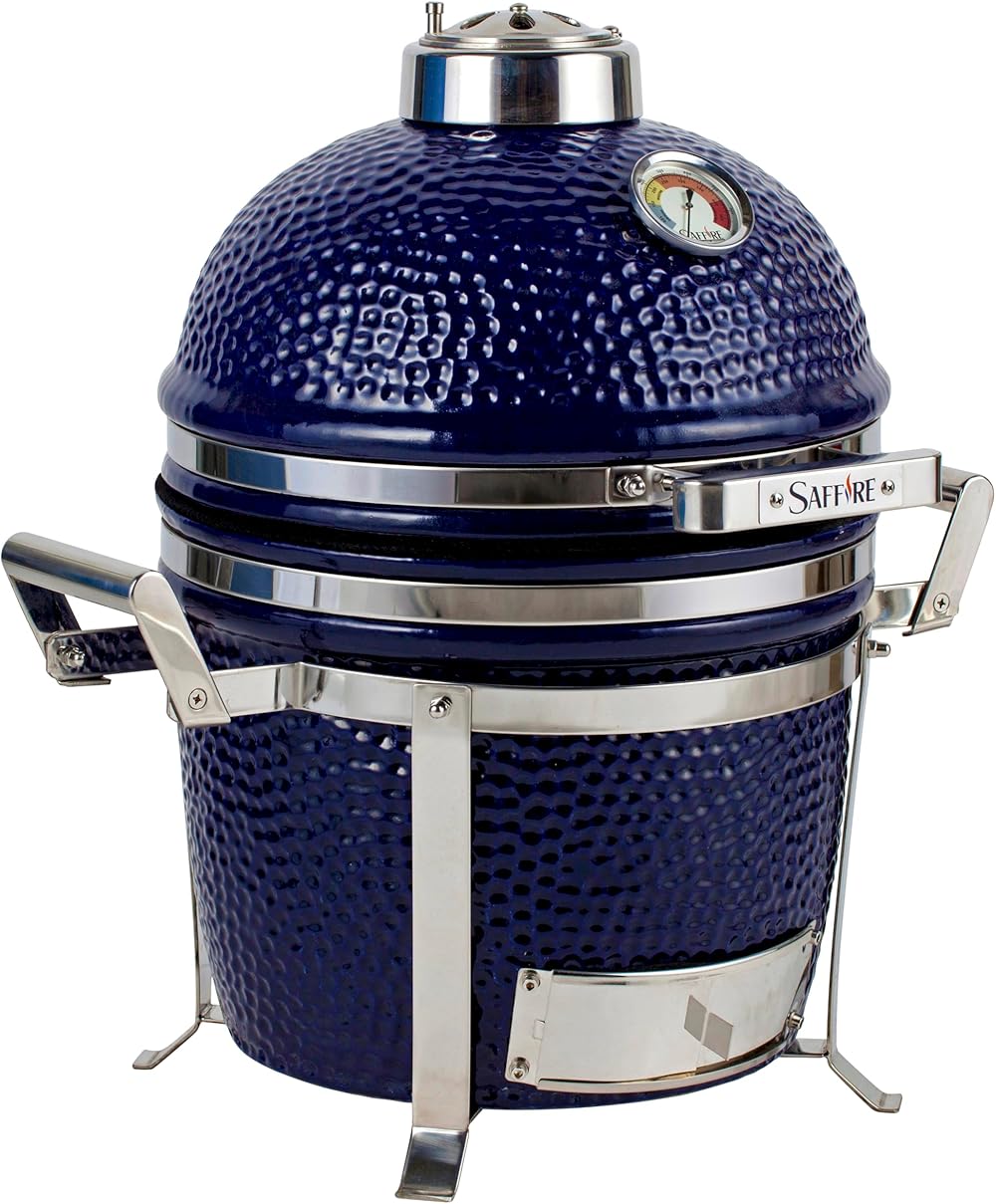 Portable Kamado – Small Ceramic Grill and Smoker