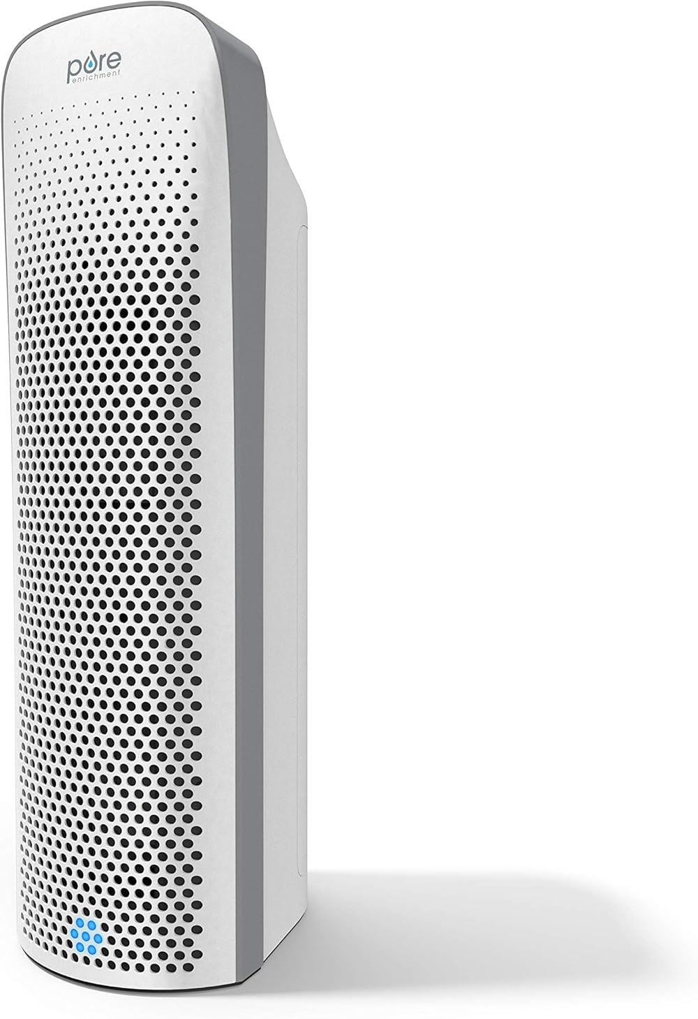 Pure Enrichment® PureZone™ Elite True HEPA Large Room Tower Air Purifier with Air Quality Monitor, 4 Stage Filtration and UV-C Light, Helps Destroy Bacteria, Smoke, Pollen & Dust (White)