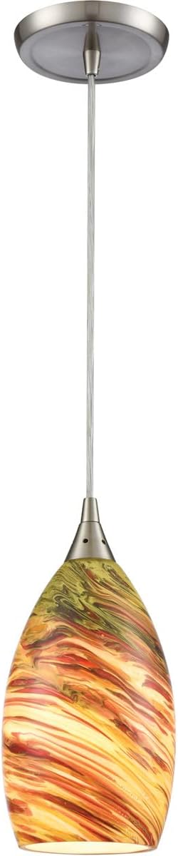 10630/1 Collanino Configurable Multi Pendant with Satin Nickel Finish