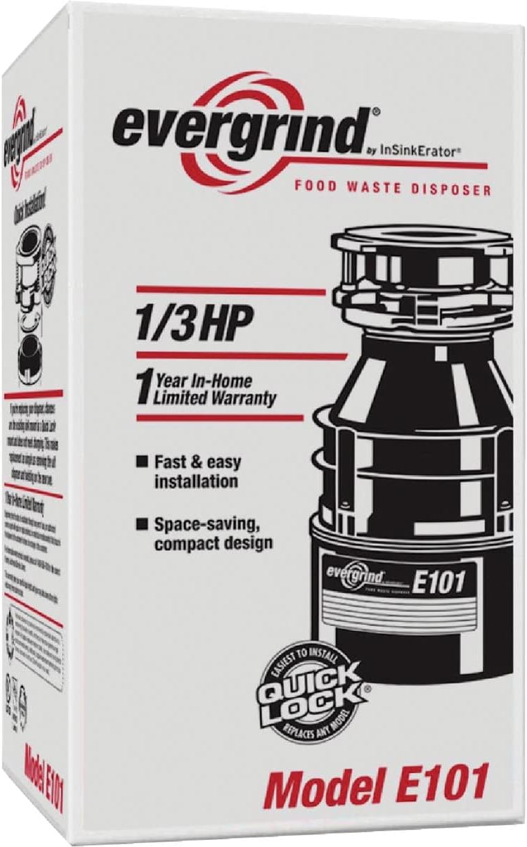 in-Sink-erator .33 HP Garbage Disposer E101