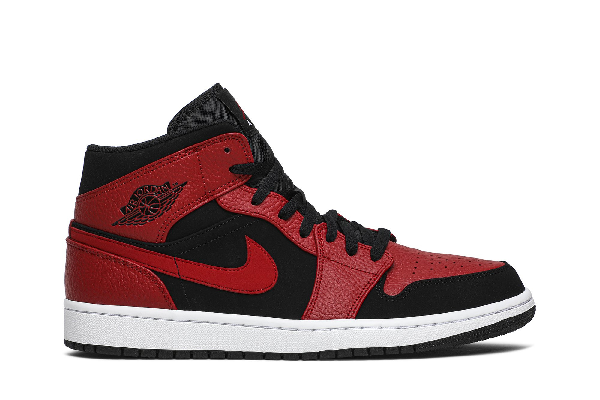 Air Jordan 1 Mid 'Bred' 554724-054
