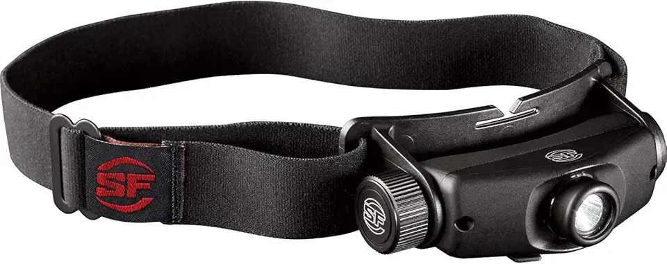 SureFire HS3-A-BK Maximus Rechargeable Variable-Output LED Headlamp , black , 12V