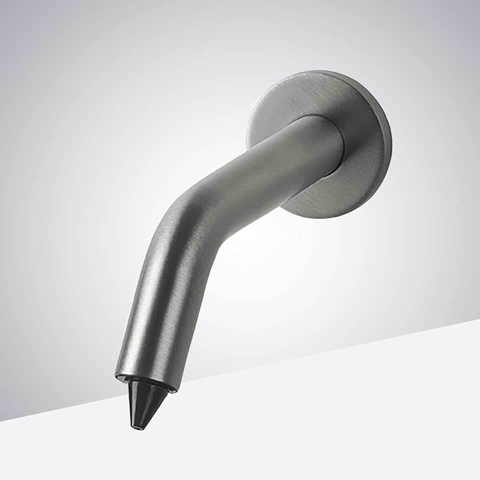 Bollnäs Commercial Automatic Soap Dispenser - FS1133 Contemporary Style Wall Mount Solid Brass Sensor Soap Dispenser - Antique Pewter Finish