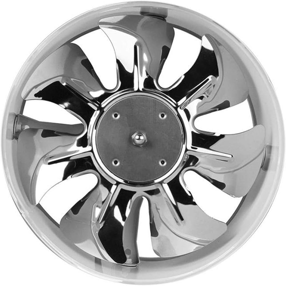 The Best' 4Inch/6Inch Inline Duct Fan Booster Exhaust Blower Air Cooling Vent Metal Blades (Size : 6inch)