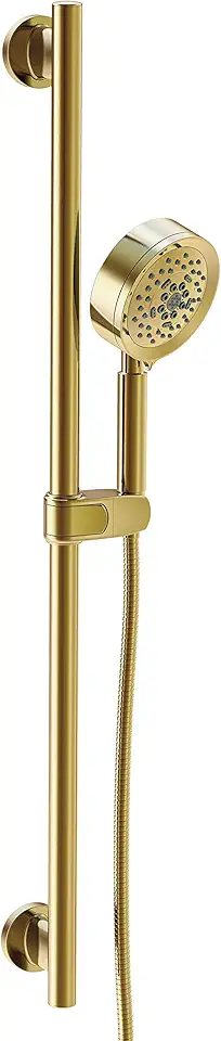 Gerber Plumbing Versa Slide Bar with Parma Hand Shower