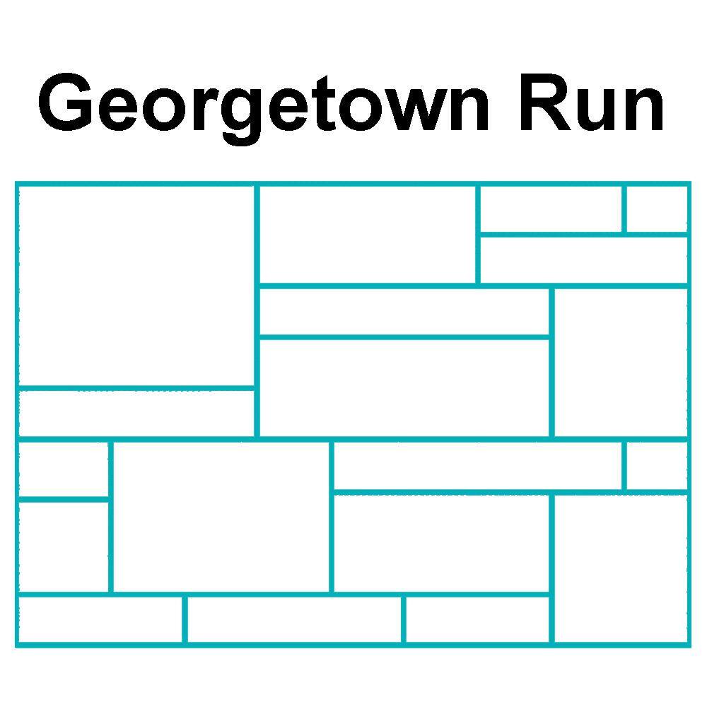 Evolve Stone NR-GR-PS-F Non-Rated Georgetown Run Style Phantom Shadow Color Flat Stone Mortarless Veneer (14.25 sq. ft. per Box)