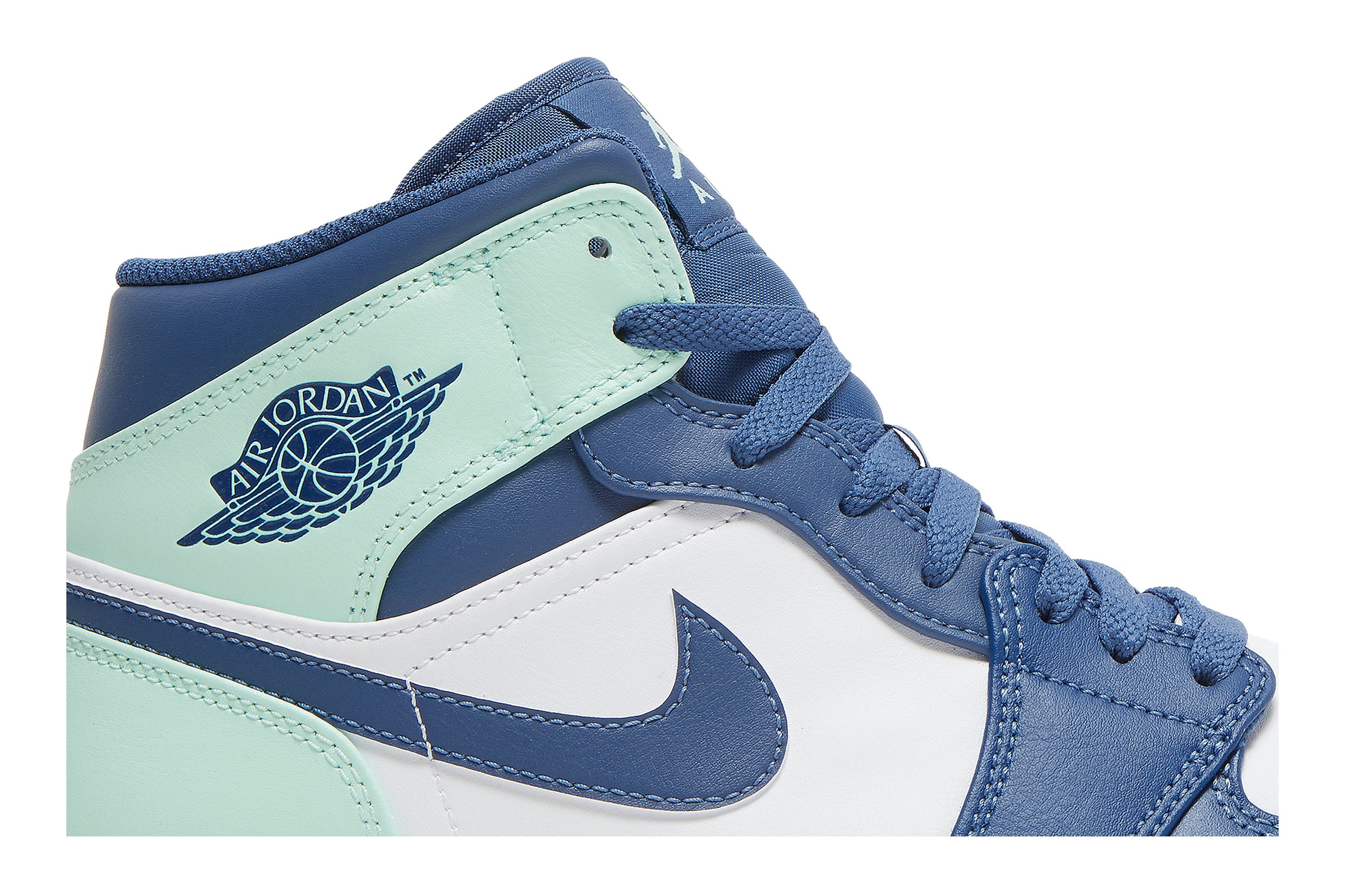 Air Jordan 1 Mid 'Blue Mint' 554724-413
