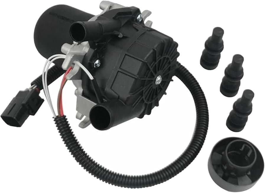 1 PCS 17610-0W020 Secondary Air Pump Assembly Black Air Injection Pump Smog Pump Compatible with Toyota Tacoma Pre Runner 2012-2015