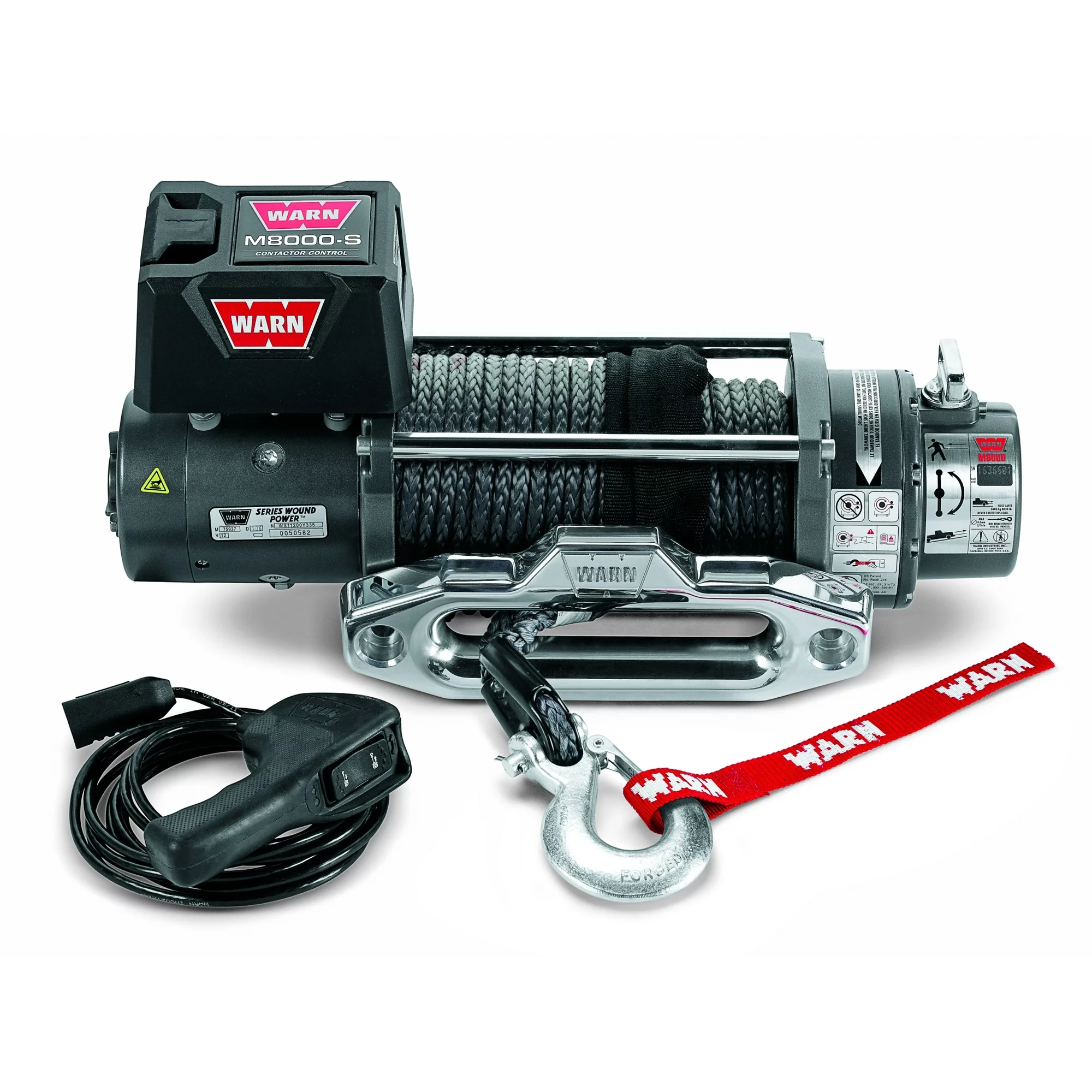 Warn 87800 8000 lbs. Vehicle Recovery Winch