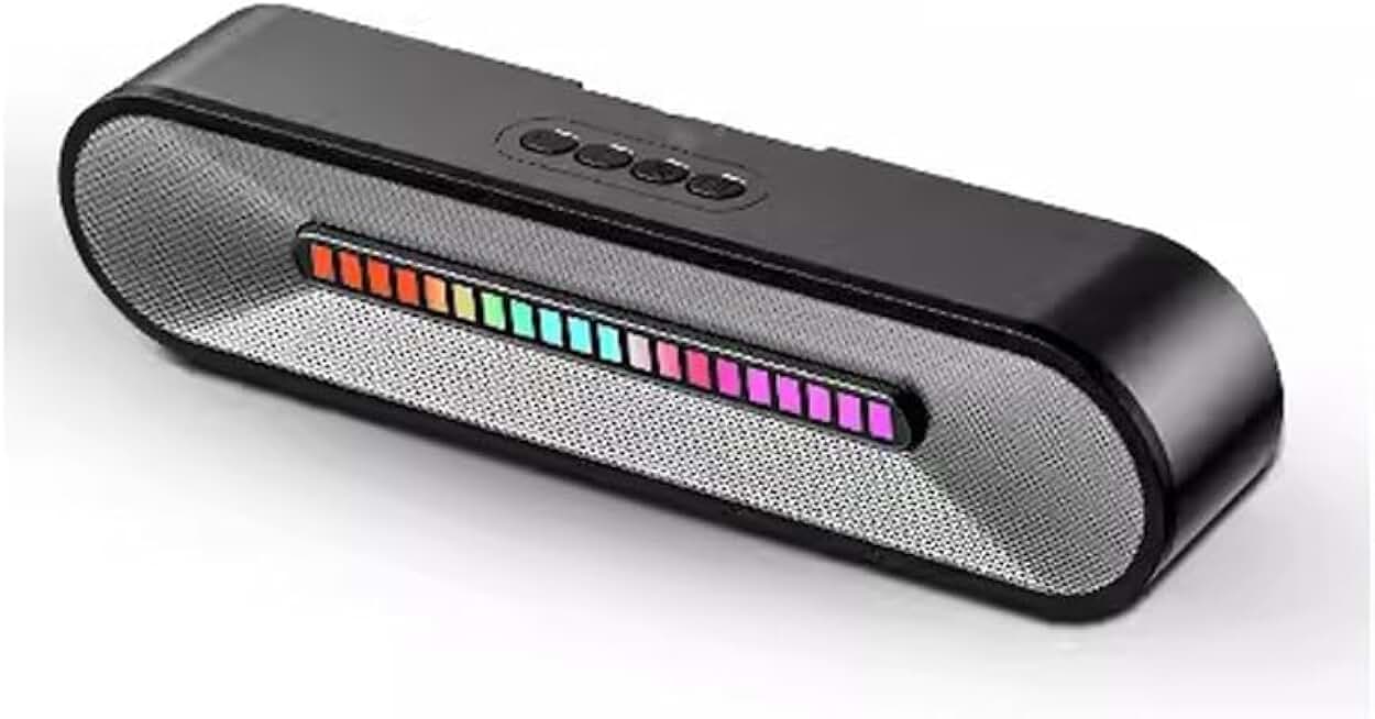 Desktop Computer Speaker, Home Active Microphone, Long External Wired Sound System, 1