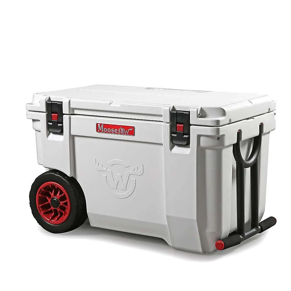 Moosejaw Ice Fort 55-Quart Rolling Hard Cooler
