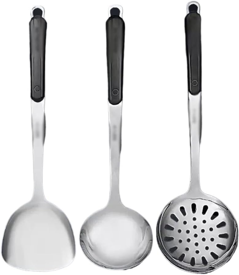 DFHBFG Kitchen Utensils Set, for Non-stick Pan Kitchen Tool Ladle and Wok Spatulas