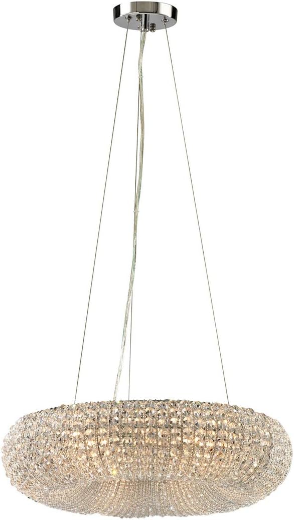 45291/6 Chandelier, One Size, Chrome