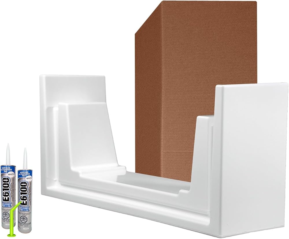 Walk-Thru Insert Accessibility Kit - Bath to Shower Conversion (Xtra-Deep)