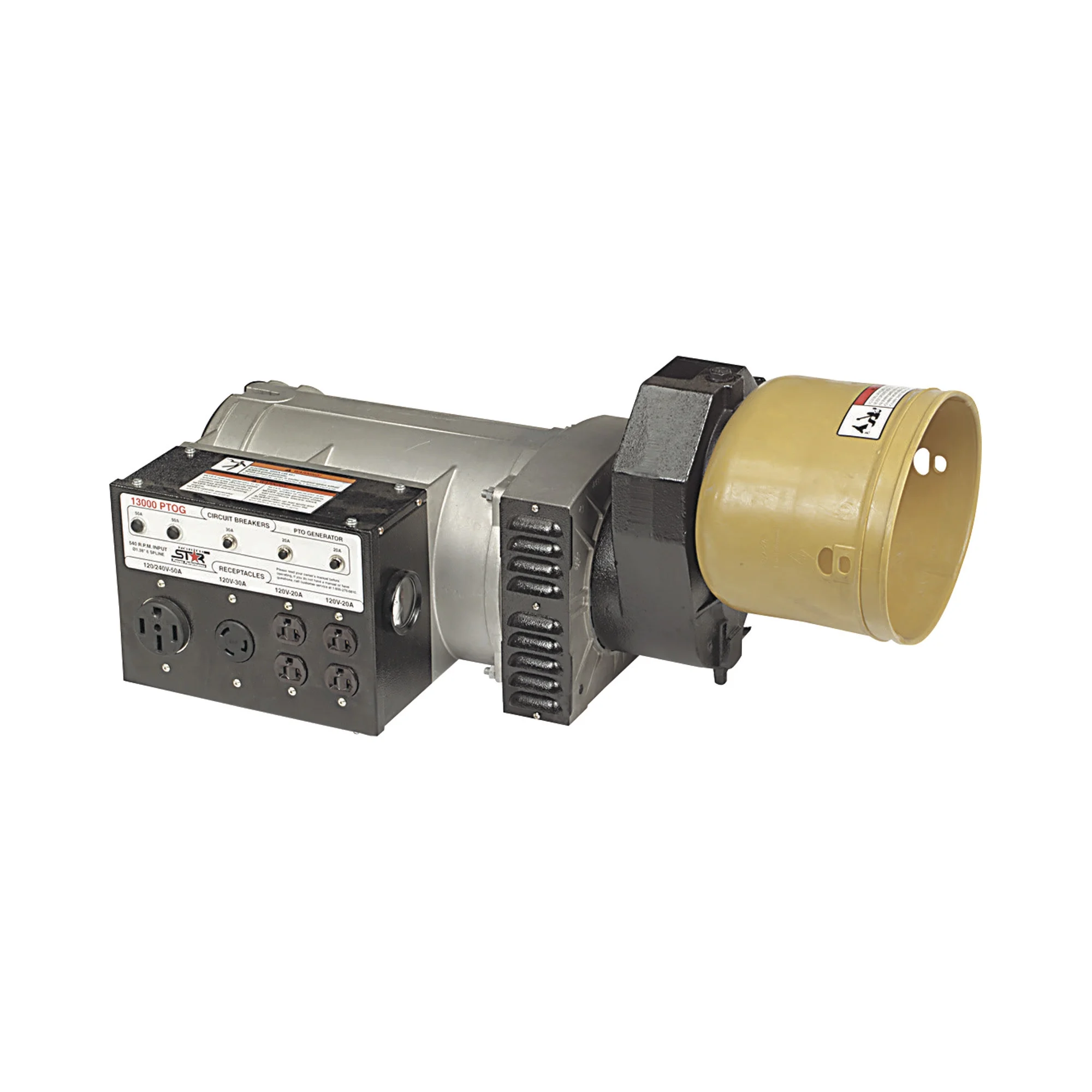 NorthStar PTO Generator, 13,000 Surge Watts, 12,000 Rated Watts, 24 HP Required