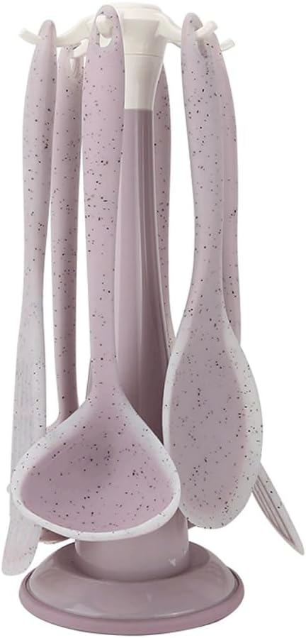 Spoon Slotted Spatula Shovel Kitchen Gadget Silicone Cooking Cookware Utensils Kitchen Tools(E)