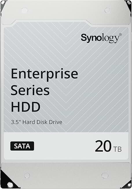 Synology 3.5” SATA Enterprise Series Hard Drive 20TB (HAT5310-20T)