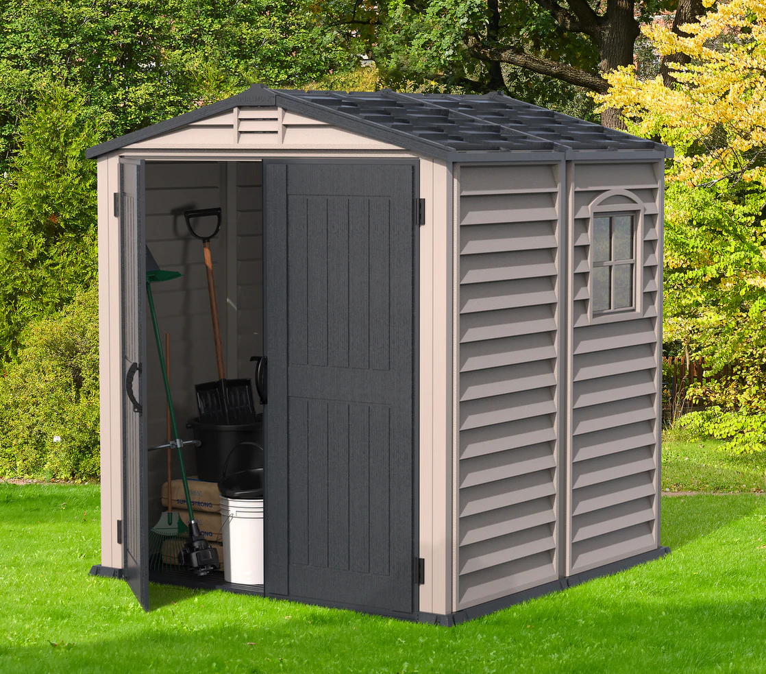 Duramax StoreMate Plus 6'x6' Vinyl Shed with Floor - 30425