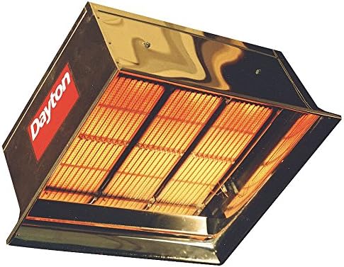 DAYTON 5VD65 Commercial Infrared Heater,NG,90,000