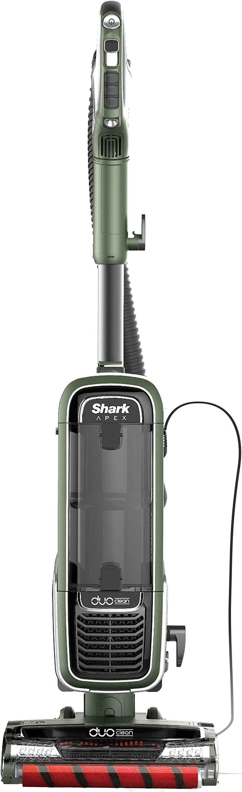 Shark DuoClean APEX Upright Vacuum for Carpet and Hard Floor Cleaning with Powered Lift-Away Hand Vac, HEPA Filter, Anti-Allergy Seal (AX951), Green
