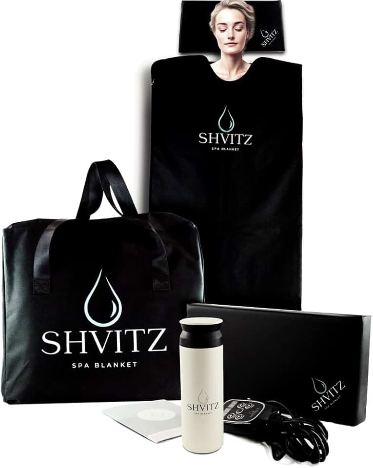 Shvitz Infrared Sauna Blanket - Portable Sauna For At Home Far Infrared Therapy to Detox and Relax Your Body and Mind - Used by the Elite and Athletes for Next Level Relaxation and Exercise Recovery