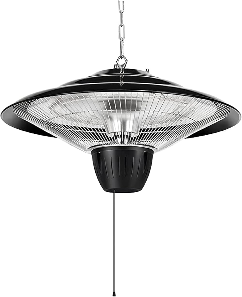 NaoSIn-Ni 2500W Electrical Patio Heater, Ceiling Mounted Heater Balcony, Courtyard, Outdoor or Indoor Use