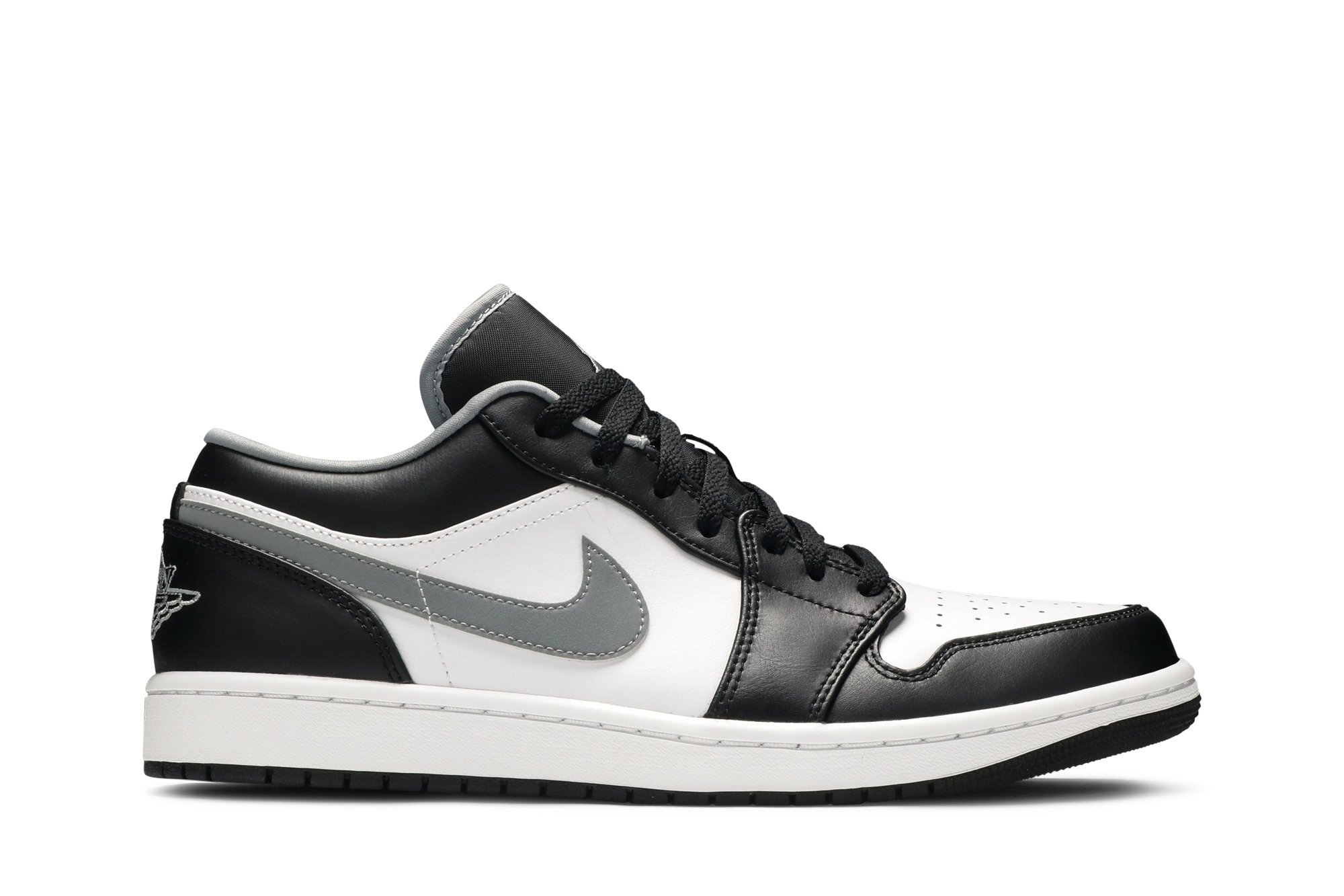 Air Jordan 1 Low 'Black Medium Grey' 553558-040