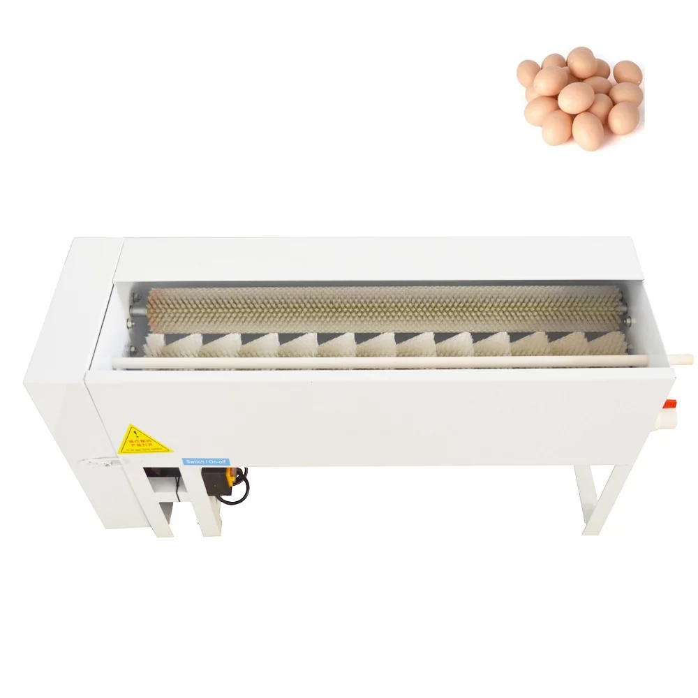 INTSUPERMAI Semi-auto Egg Washing Machine Egg Washer Egg Surface Cleaning Machine