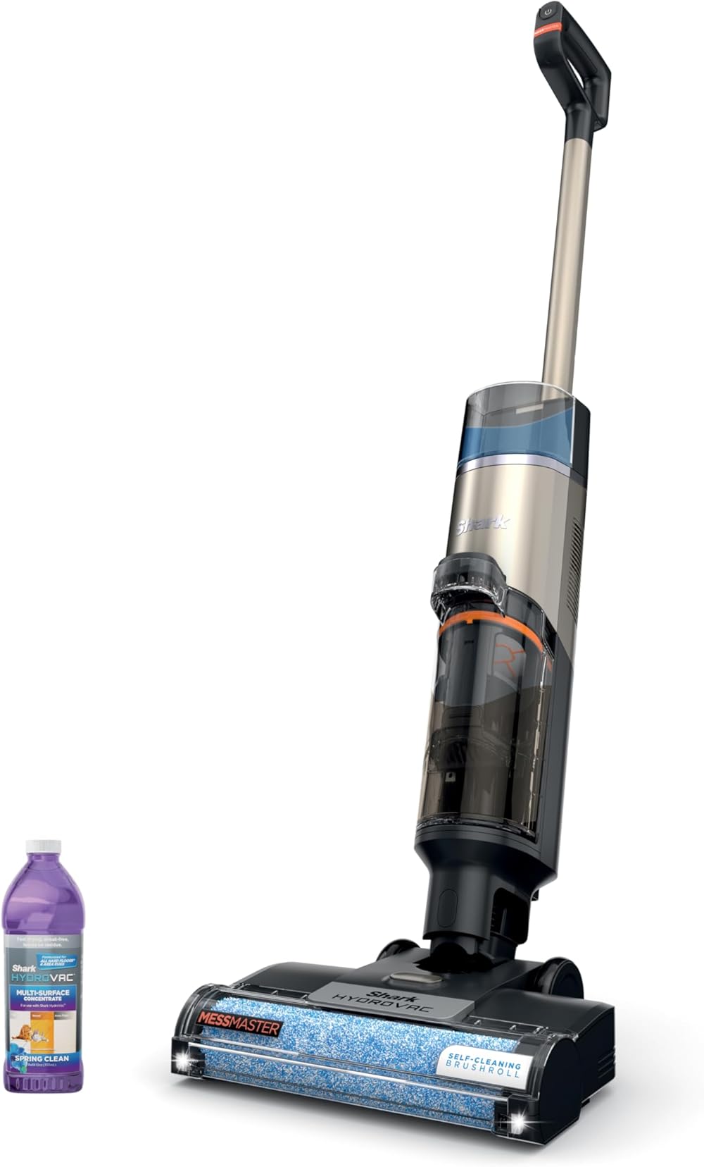 Shark HydroVac MessMaster Cordless 3-in-1 Vacuum, Mop and Self-Cleaning System, for Hard Floors & Area Rugs, WD261