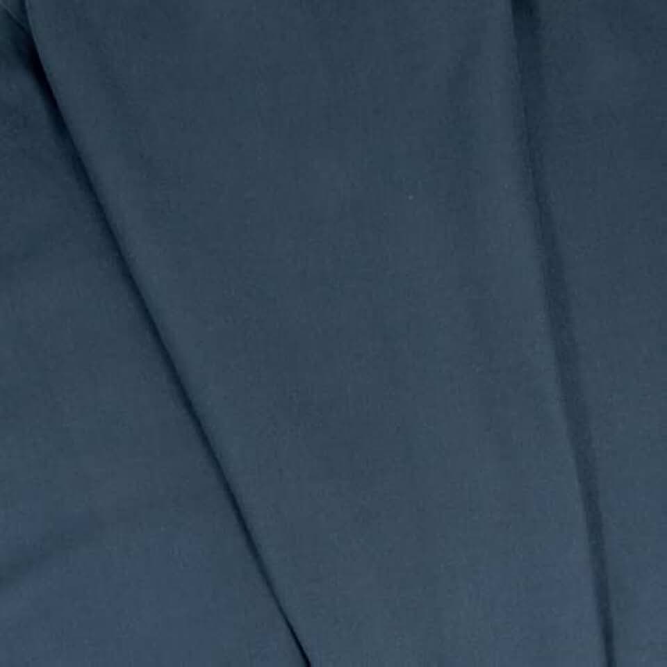 Organic Cotton Interlock Fabric - Dark Blue - 50 Yards