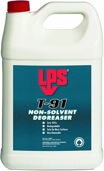 LPS T-91 Non-Solvent Degreaser, 1 gal (Pack of 4)