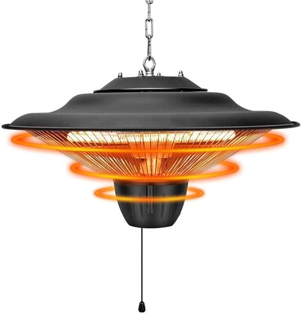 Patio Heaters 1500W Patio Heater - Outdoor Heater, Ceiling Mounted, Waterproof, Outdoor or Indoor Use, Ideal for Balcony, Electric Heater Patio Heater Freestanding