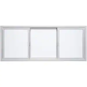 Installed Tuscany Series Double Horizontal Slider Window