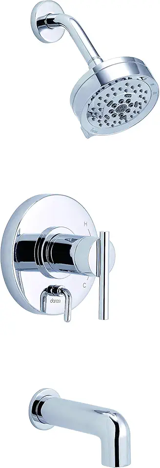 Gerber Plumbing Parma Tub and Shower Trim Kit with Treysta Cartridge