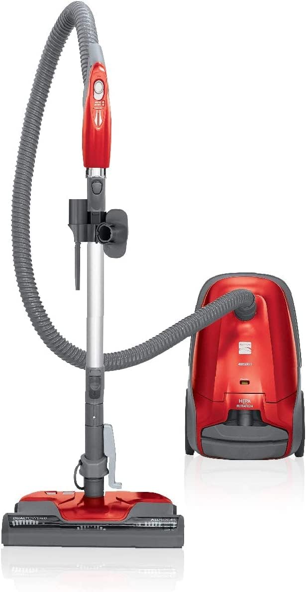 Kenmore 81414 Bagged Canister Vacuum Cleaning Tools, 400 Series + Telescoping Wand, Red