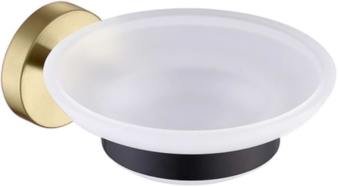 Brushgold Black Bathroom Accessories Hardware Set Towel Bar Rail Rack Toilet Paper Holder Towel Robe Hook Soap Dish Toilet Brush,soap Dish