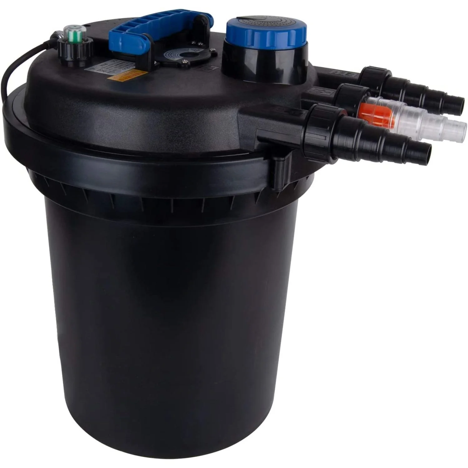 CDCCX CPF-250 Pond Pressure Bio Filter 13W UV Light 10000L Koi Water, Black