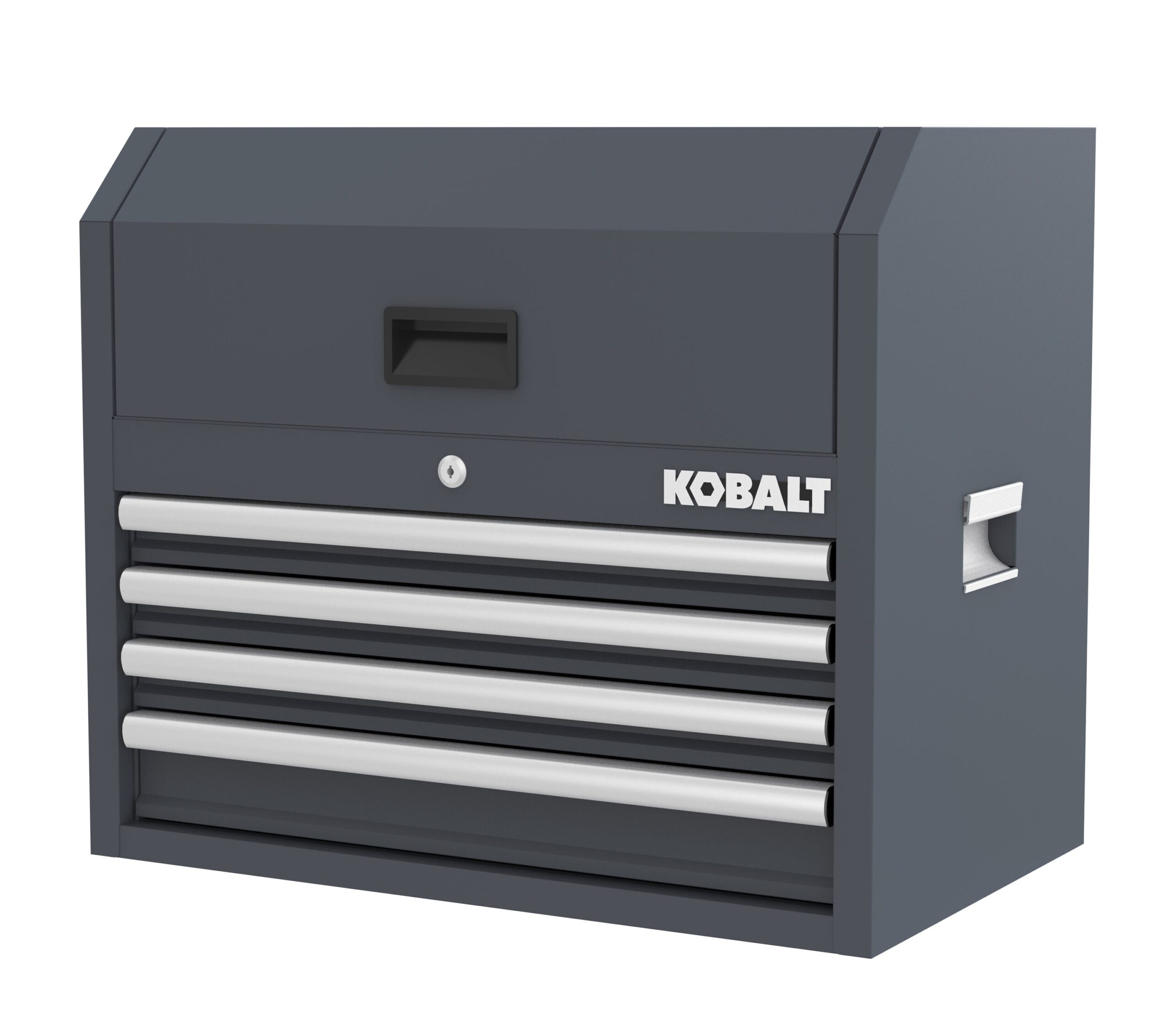 Kobalt 26-in W x 22-in H 4-Drawer Steel Tool Chest (Gray)