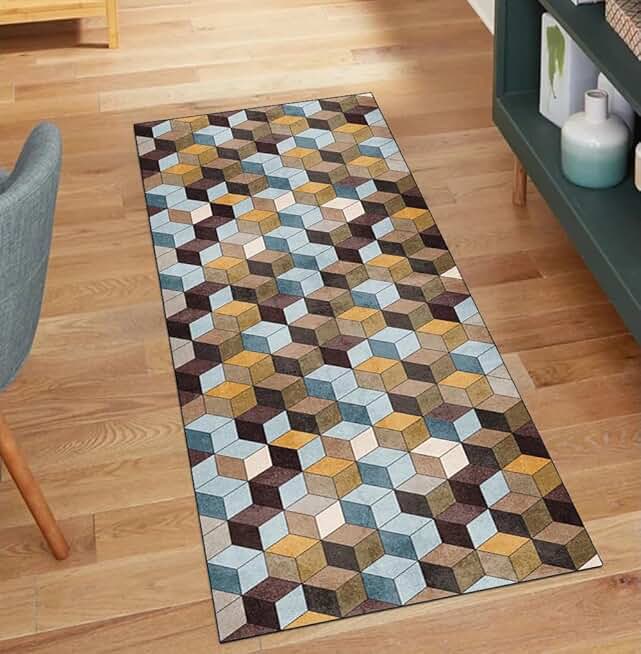 Runners for Hallway Kitchen Multicolor 3'7