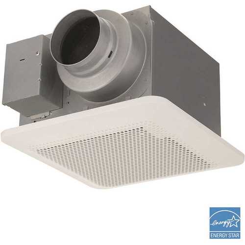 Panasonic RG-C811A Whisper Choice DC Pick-A-Flow 80/110 CFM Ceiling Bathroom Exhaust Fan with Flex-Z Fast Bracket