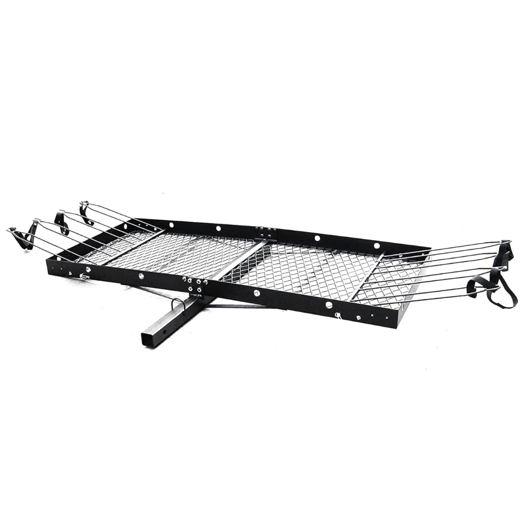 Tow Tuff 14922 2 in 1 Steel Cargo Carrier with 4-Bike Rack   500 lbs Capacity Model No. TTF-2762KR