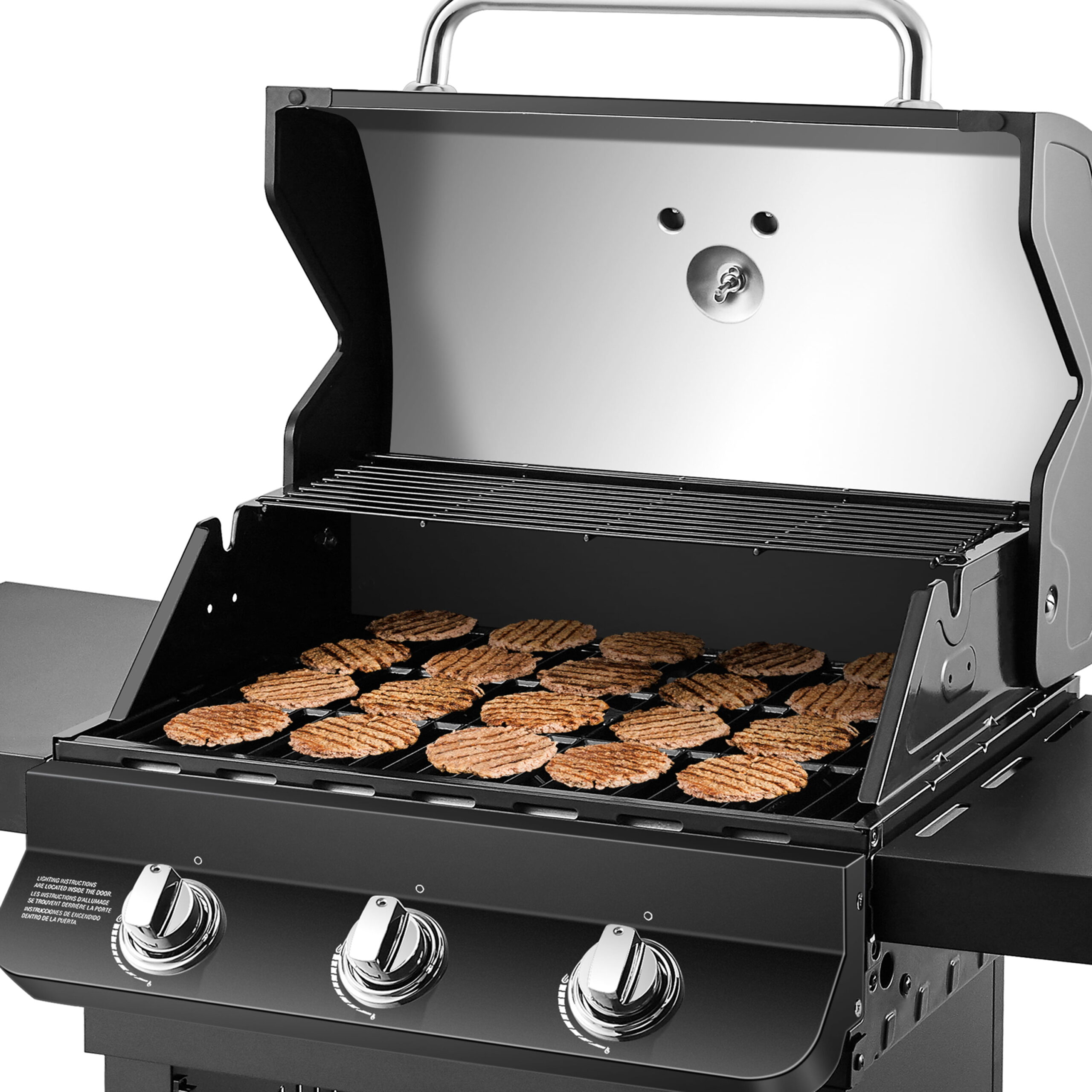 Dyna-Glo Premier 3 Burner Natural Gas Outdoor Grill Black