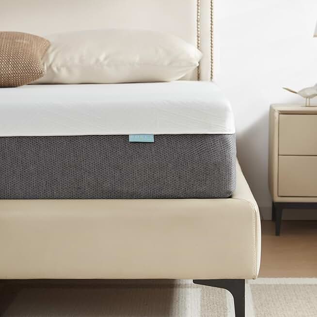 BDEUS Full Mattress, 10 inch Gel Memory Foam Full Size Mattress for Cool Sleep & Pressure Relief, Medium Firm Bed Mattresses, Bliss