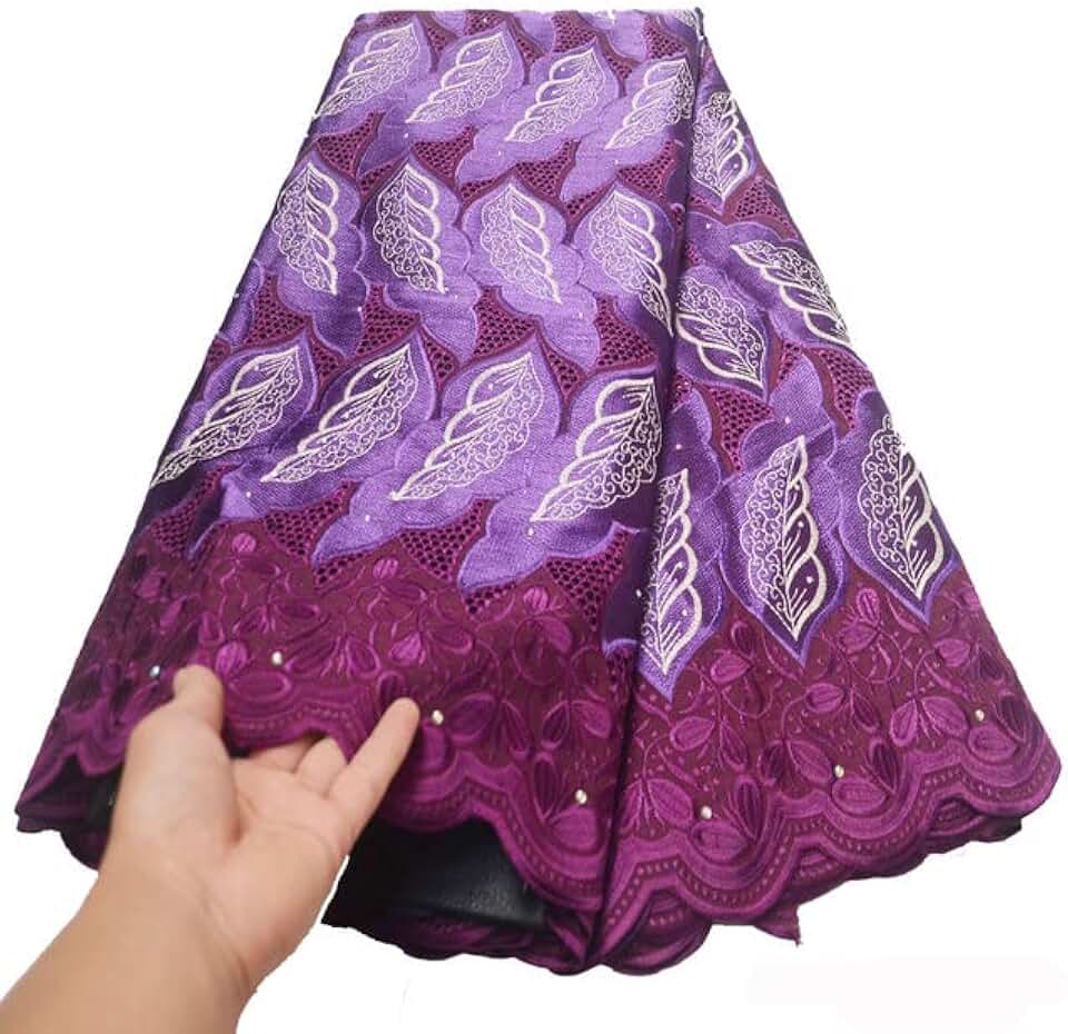 5 Yards Swiss Voile Lace in Switzerland Lace African Lace Nigerian Fabric for Wedding Dress CLP-521