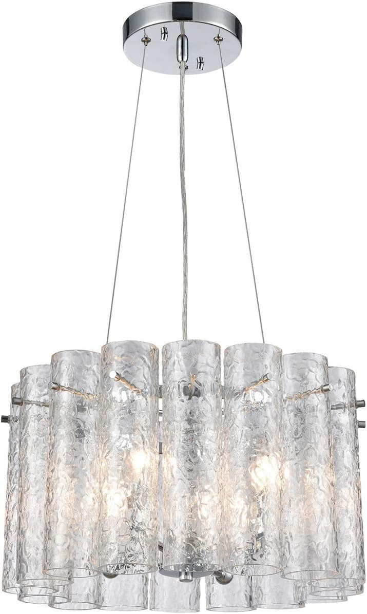 11912/4 Pendant Light, Polished Chrome