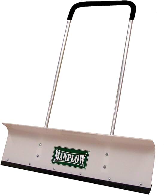 Manplow PRO42 2PK Pro Line Snow Pusher, Silver